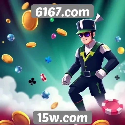 Exploração das opções de jogos do site 6167.com